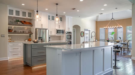 Mid-range kitchen remodeling project cost